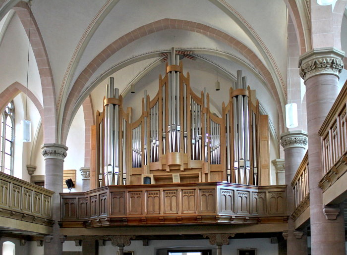 Detmold, Martin-Luther-Kirche, Paschen-Orgel